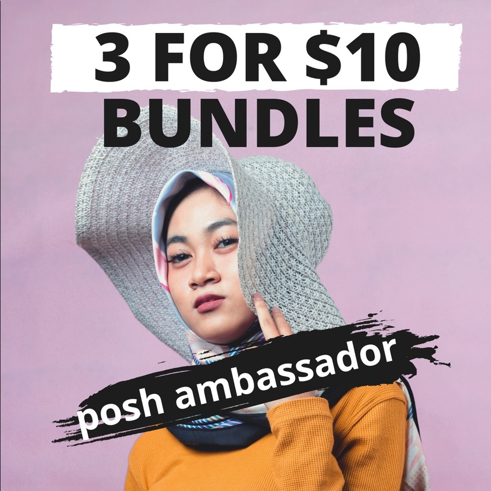 3 for $10 bundles! All categories!